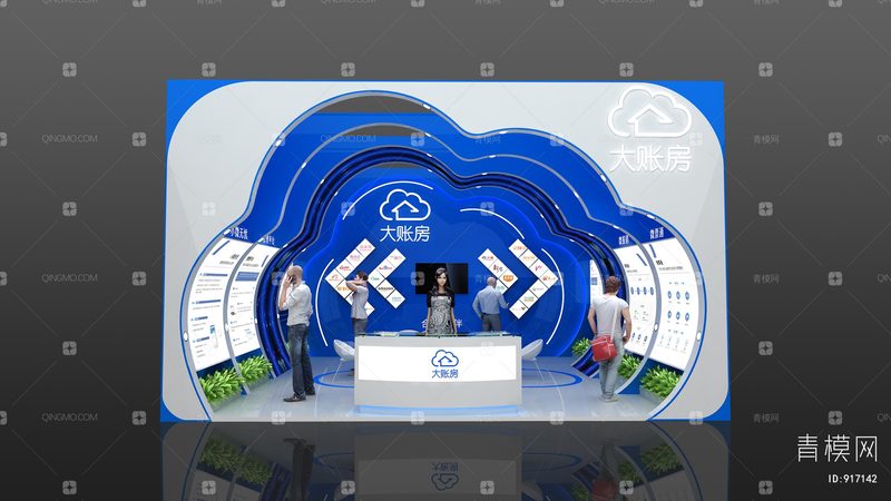 展台搭建效果图设计：3D模型在现代会展中的重要性